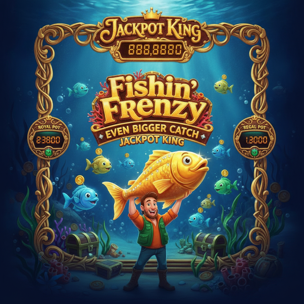 Fishin' Frenzy Even Bigger Catch Jackpot King