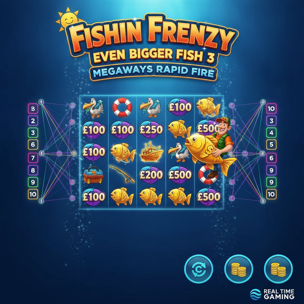 Fishin' Frenzy Even Bigger Fish 3 Megaways Rapid Fire