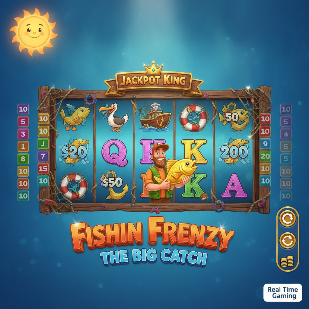 Fishin' Frenzy The Big Catch Jackpot King