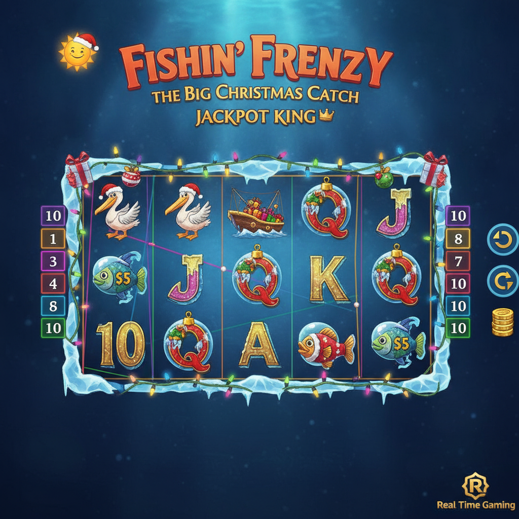 Fishin' Frenzy The Big Christmas Catch Jackpot King
